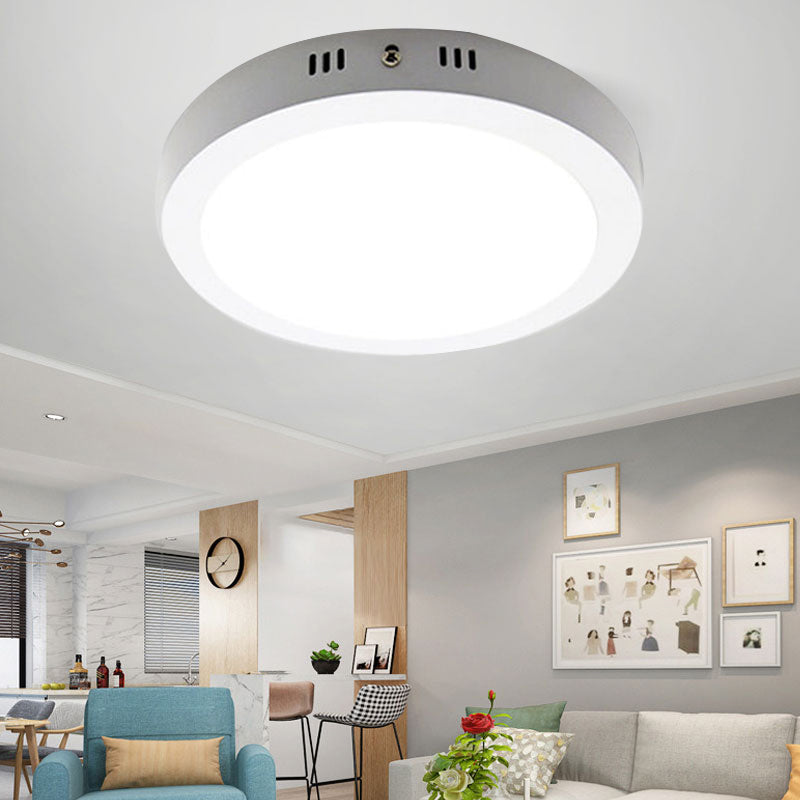 Led Ceiling Lamp 110-265V Ultra Thin Panel Led Light for Living Room Bedroom Indoor Lighting 20W 30W Square Round Ceiling Lights