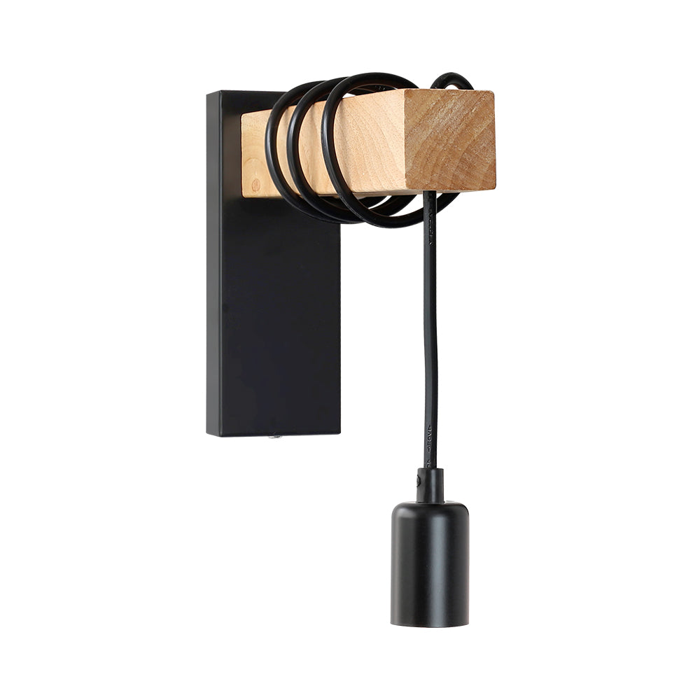 LED Wall light Sconces Fixtures 110V/220V E27 Iron Retro LED Wall Lamps Indoor Lamp Kitchen Bedside Living Room Bedside Lamp