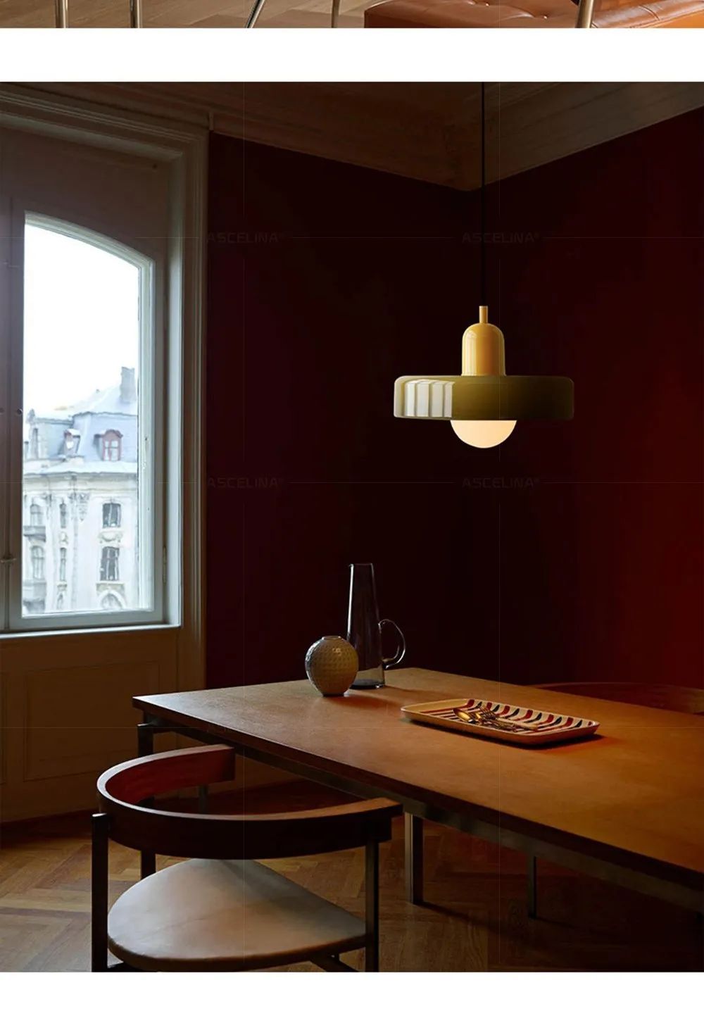 Nordic Glass Bauhaus Dining Room Chandelier Living Room Bedroom Bar Retro Coffee shop Decoration Chandelier Lighting Fixtures