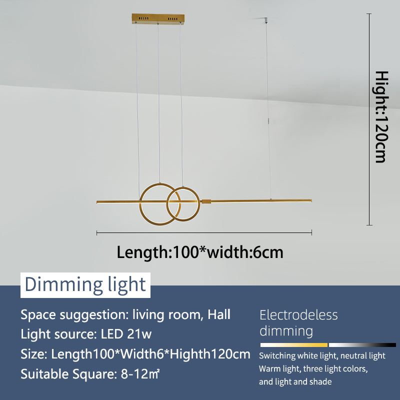 Nordic Simple led Chandelier for Kitchen Dining Room Hanging Lamps Modern chandelier Decoration bedroom Indoor Lighting Fixture